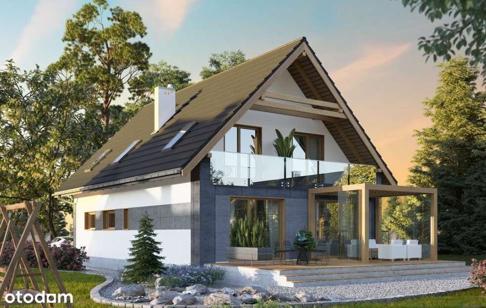 Ostatni wolny dom wolno stojący , 6 pokoi, wszystkie media, asfalt-1