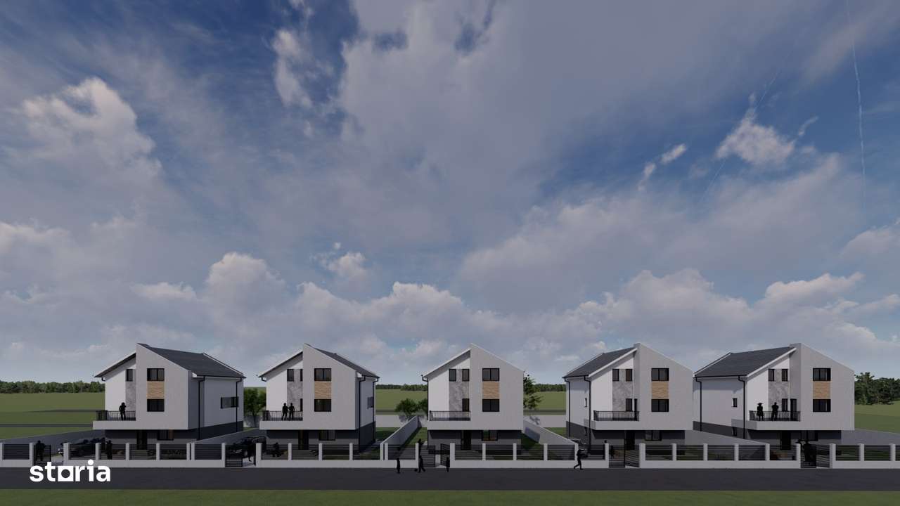 Vila P+1E +M /6 camere /Piscina/ Teren 500 mp./ Bragadiru Ilfov - Imagine principală: 2/14