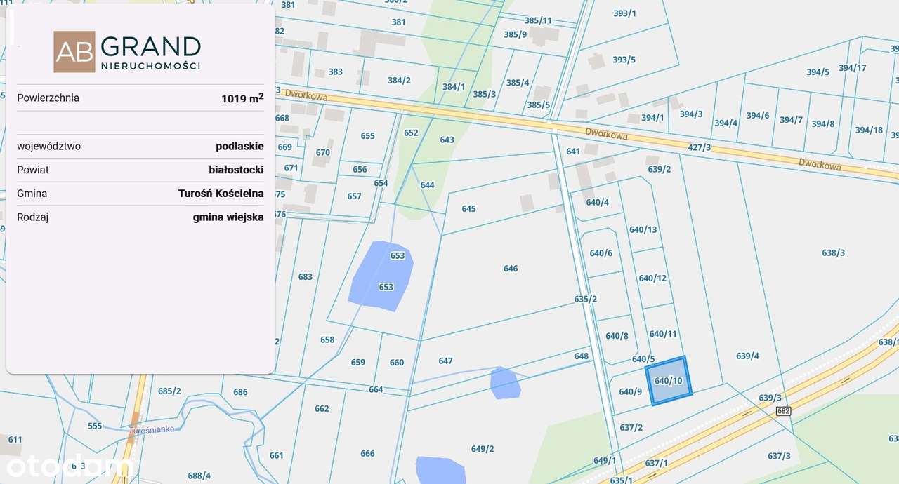 Turośń Dolna | 1584 mkw | WZ - Pełny obrazek: 5/8