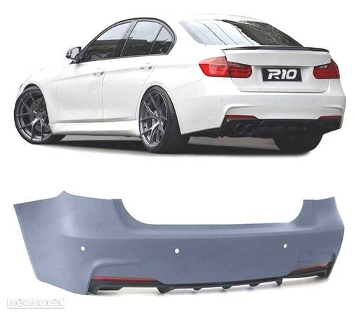 PARA-CHOQUES TRASEIRO PARA BMW F30 SEDAN M-PERFORMANCE PDC STYLE 11- - 3