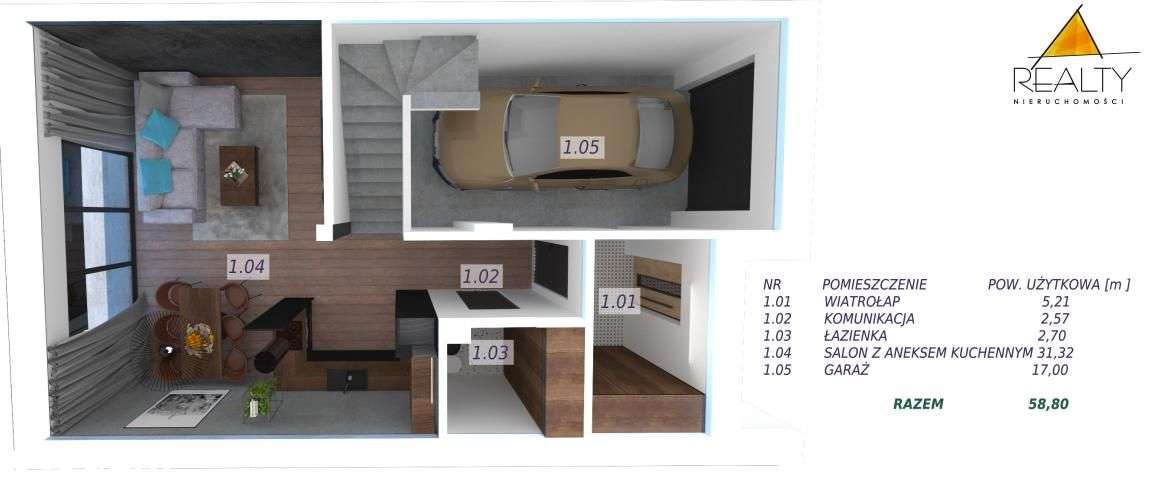 4 sypialnie bez skosów, b.wysoka jakość-5