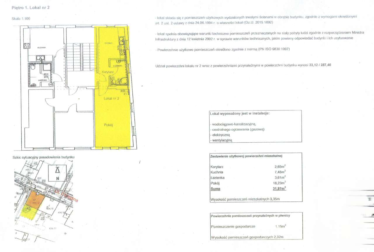 Kawalerka w świetnej lokalizacji, 1 piętro-7