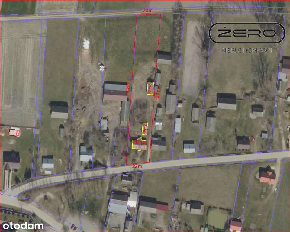 Dom z budynkiem gospodarczym i stodołą, Domanowo-3