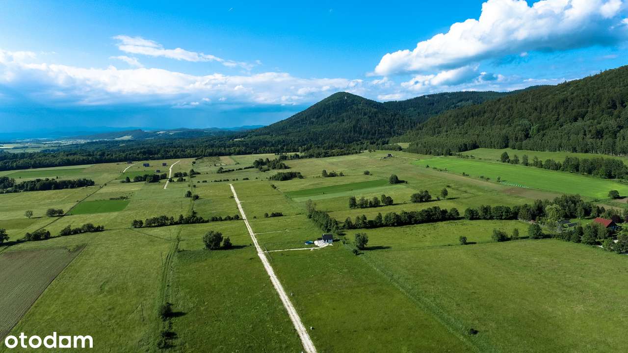 Działka z przepięknym widokiem na las i góry - budowlana w MPZP-14