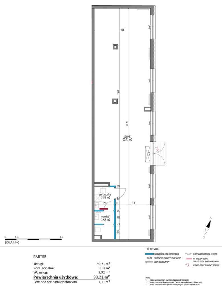 Lokal na Grabiszynku duże witryny widoczne z ulicy-5