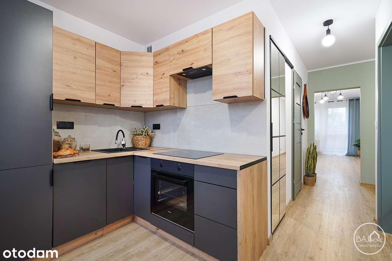 REZERWACJA !!! 2 pokoje, po generalnym remoncie, Stare Gliwice, balkon-5