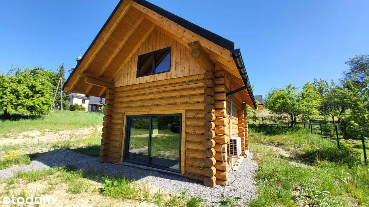 Dom z bali drewnianych z widokiem na Złoty Groń – Istebna-0