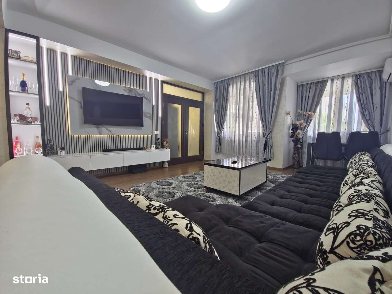 Tomis Plus  parter înalt 3 camere 76 mp  mobilat utilat complet - Imagine principală: 1/20