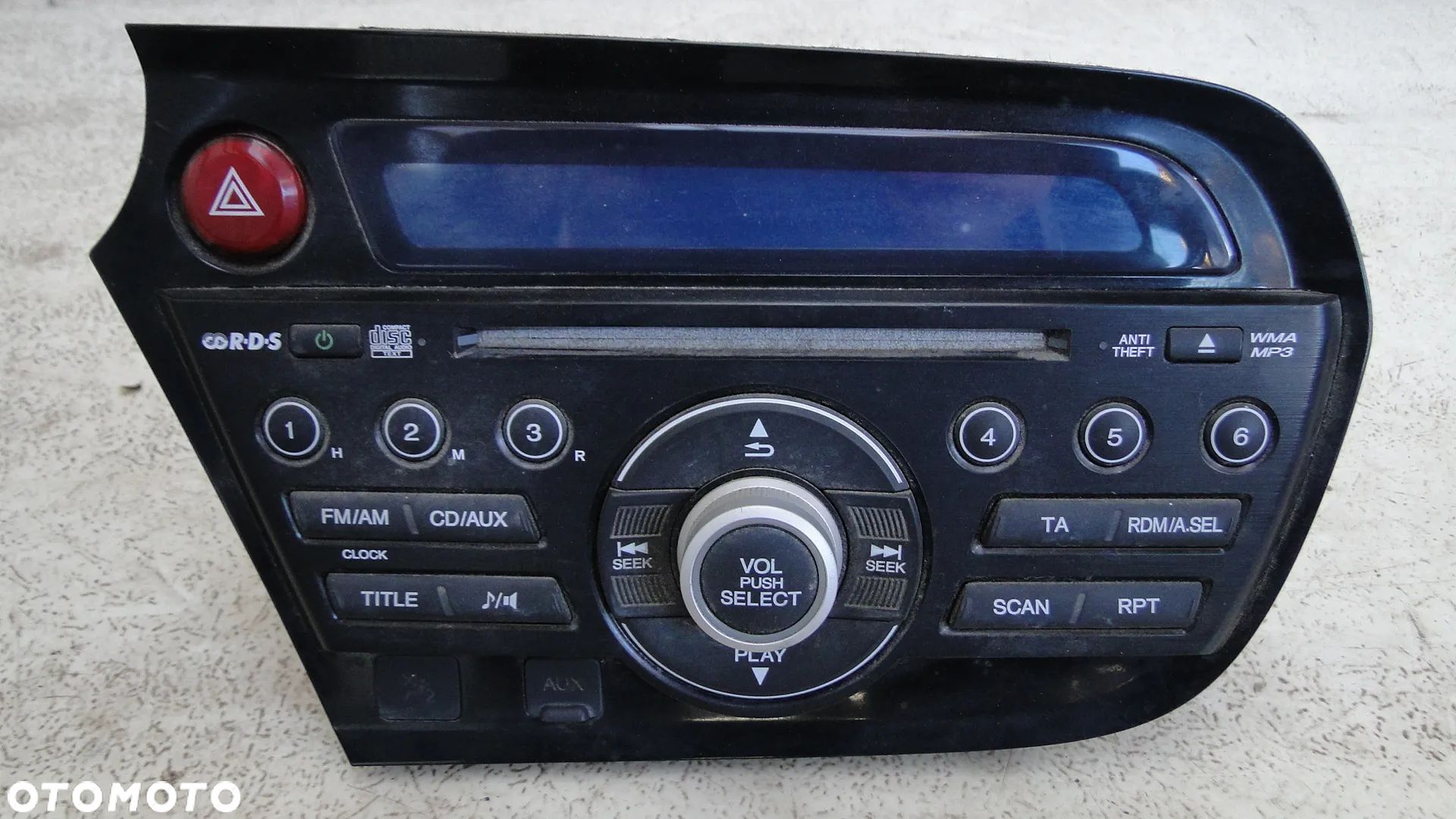 HONDA INSIGHT II 2 RADIO RADIOODTWARACZ CD MP3 EUROPA - 1