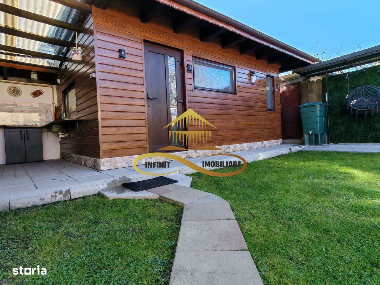 Garsonieră cochetă, tip căsuță, cu aer de cabană – Bacău, zona Gării - Imagine principală: 1/7