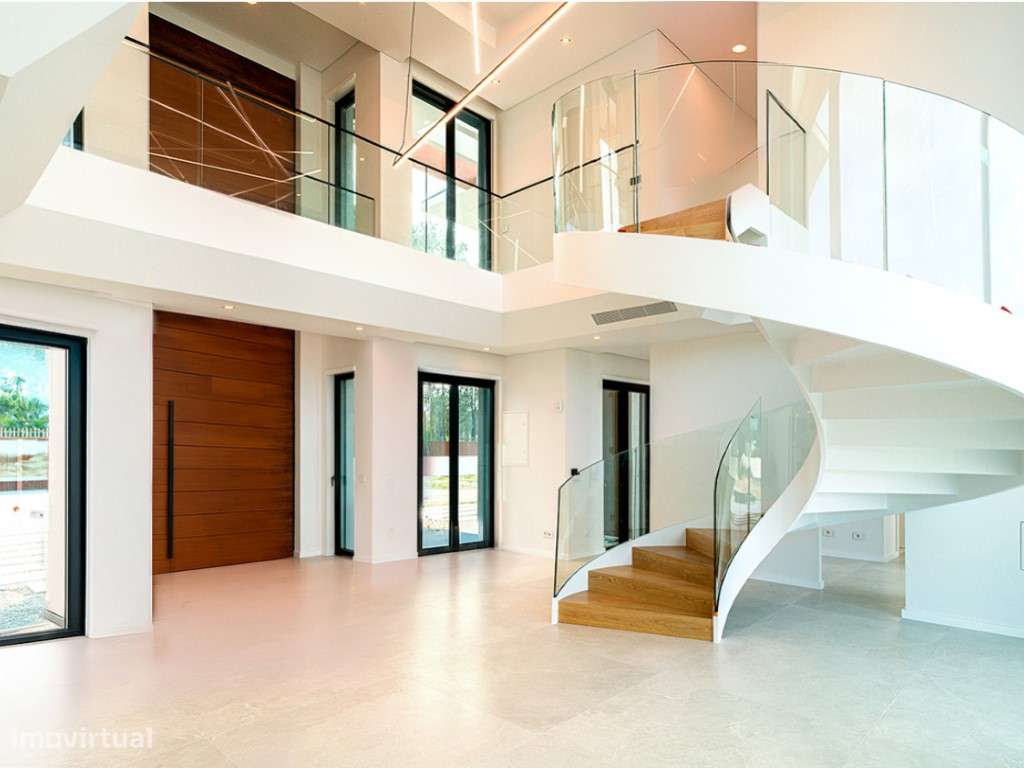 Moradia Nova V7 em Verdizela com 496m2 e 5.000m2 de terreno - Grande imagem: 5/47