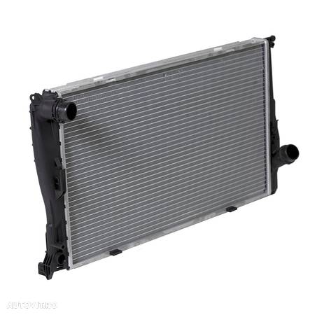 Radiator racire BMW Seria 6 E63/E64 06.2005-2011 (650i) , 2.2 R6; 2,5 R6; 3,0 R6; 4,0 V8; 4,4 V8; 4,8 V6, 4,8 V8 Benzina, Automat, Cu/fara AC, 606x475x26, Full Aluminiu Brazed Aftermarket - 1