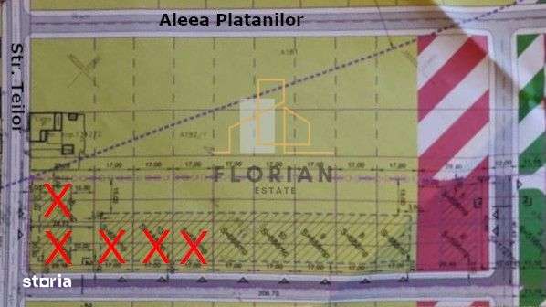 Teren Intravilan Construibil Giarmata-Vii  -str. Teilor- - Imagine principală: 4/5