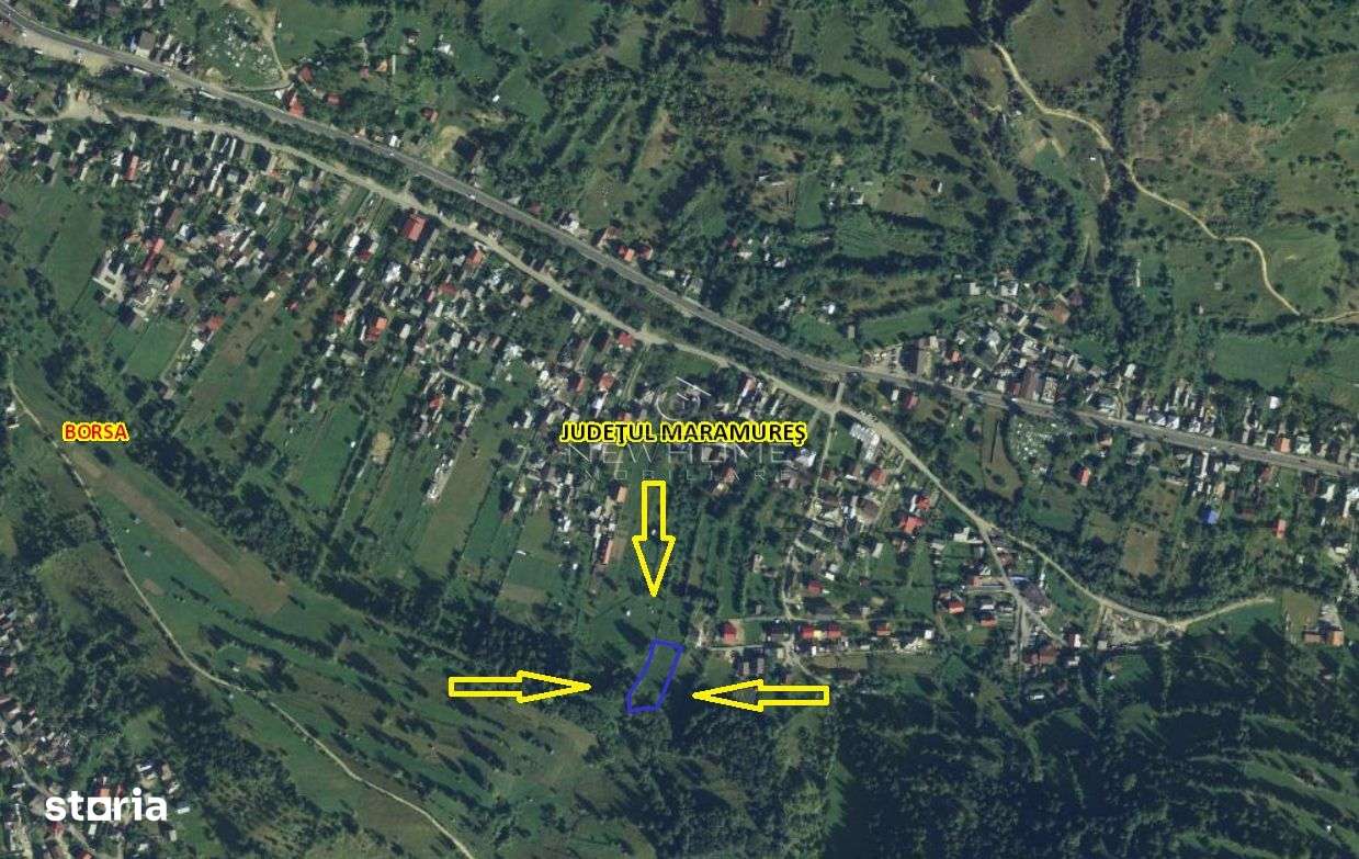 Teren Intravilan 1,800 mp. Intre Vaduri, Borșa Maramureș-8
