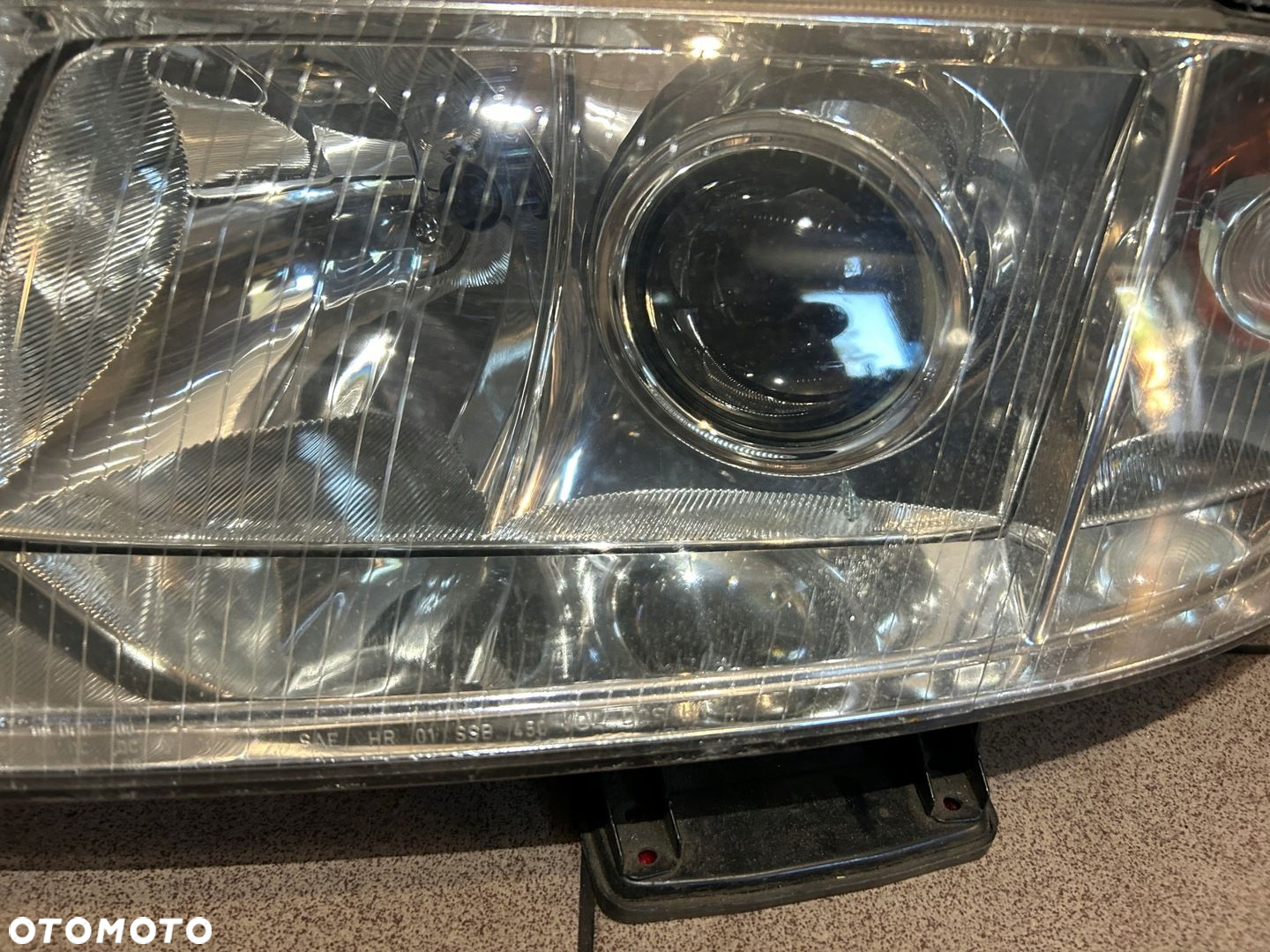 LAMPA BI XENON LEWA PRZÓD AUDI A6 S6 RS6 C5 4.2 V8 LIFT USZKODZONA - 4