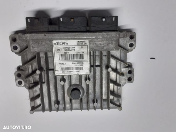 ECU calculator motor Renault Megane 3 1.5 DCI cod 237100120R - 2