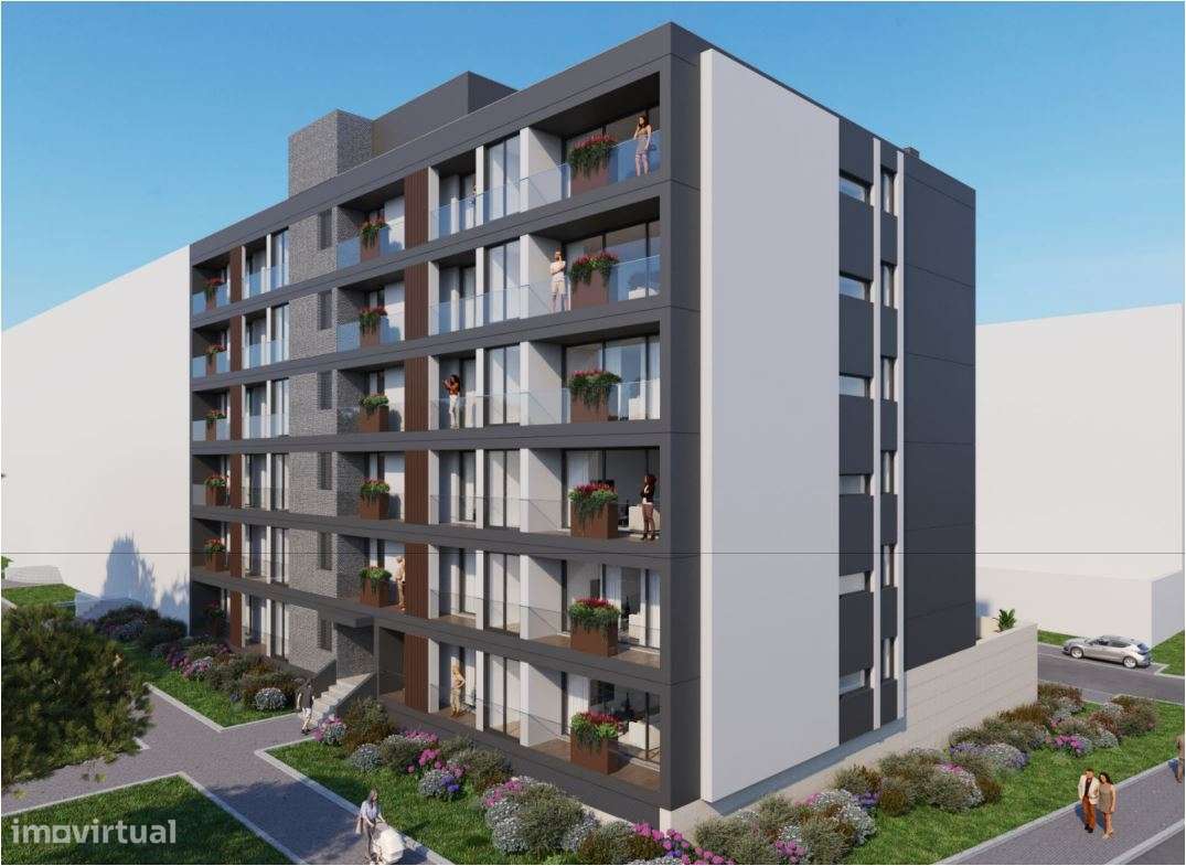 T1+1 novo no Empreendimento PRIME LIVING, Águas Santas, Maia, com Gara - Grande imagem: 3/13