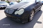 MASKA ZDERZAK BŁOTNIKI LAMPY C-KLASA W203 197  MERCEDES 2000-2007 CZARNY PRZÓD KOMPLETNY - 8