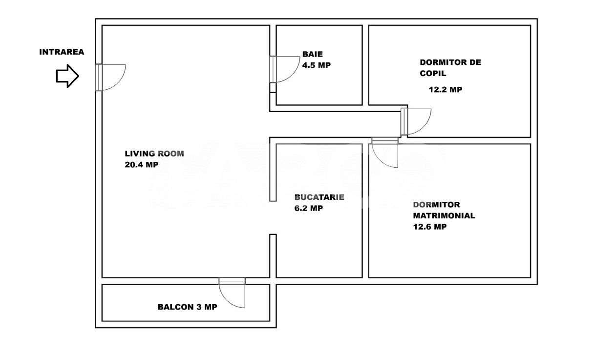 Apartament 3 camere si pod cu echipamente sport Arhitectilor Sbiu - Imagine principală: 5/19