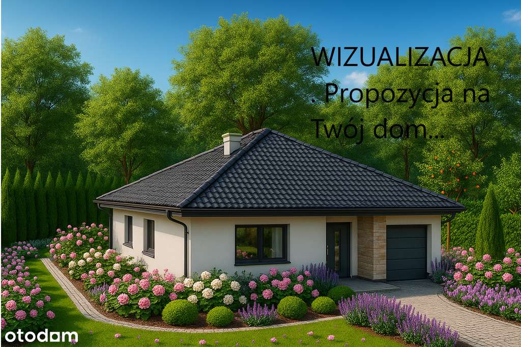 Działka budowlana z domem w stanie surowym-5