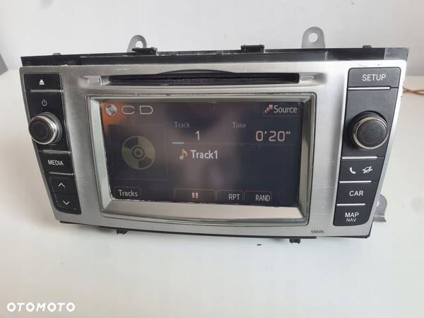 RADIO pod navi TOYOTA AVENSIS T27 86140-05010 bluetooth - 3