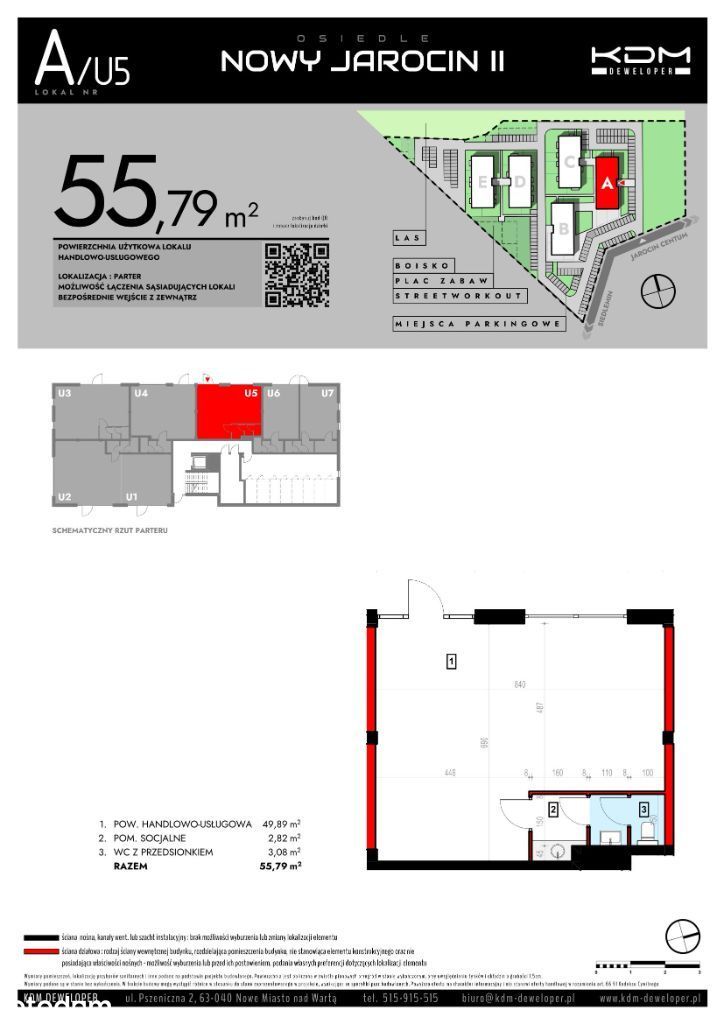 Nowy Jarocin | lokal usługowy | A/U5