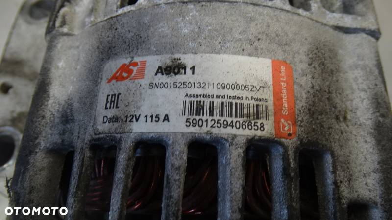 ALTERNATOR 115A FORD MONDEO 2.0 A9011 - 4