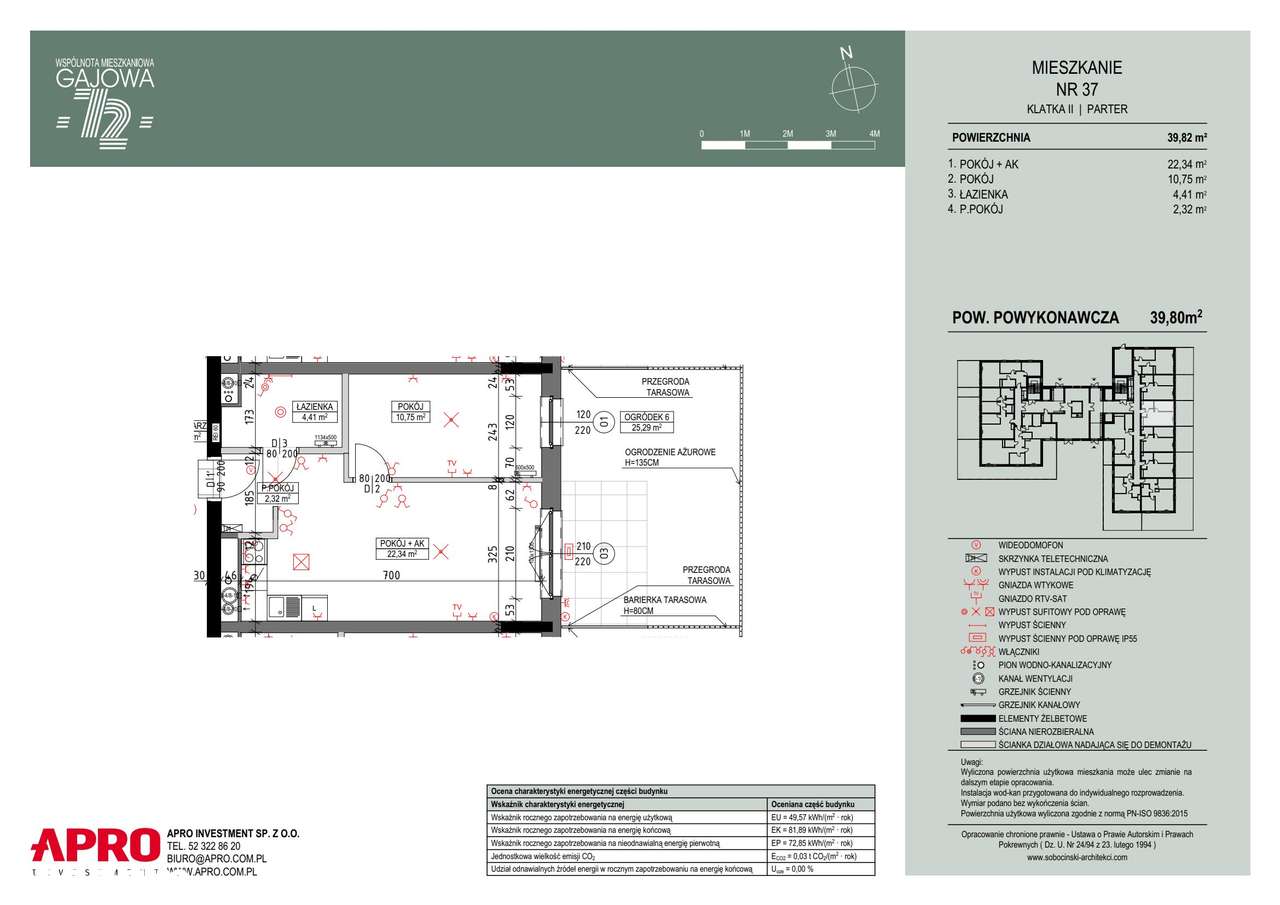 Gajowa 72 | mieszkanie 2-pok. | M-00-37 - Pełny obrazek: 2/6