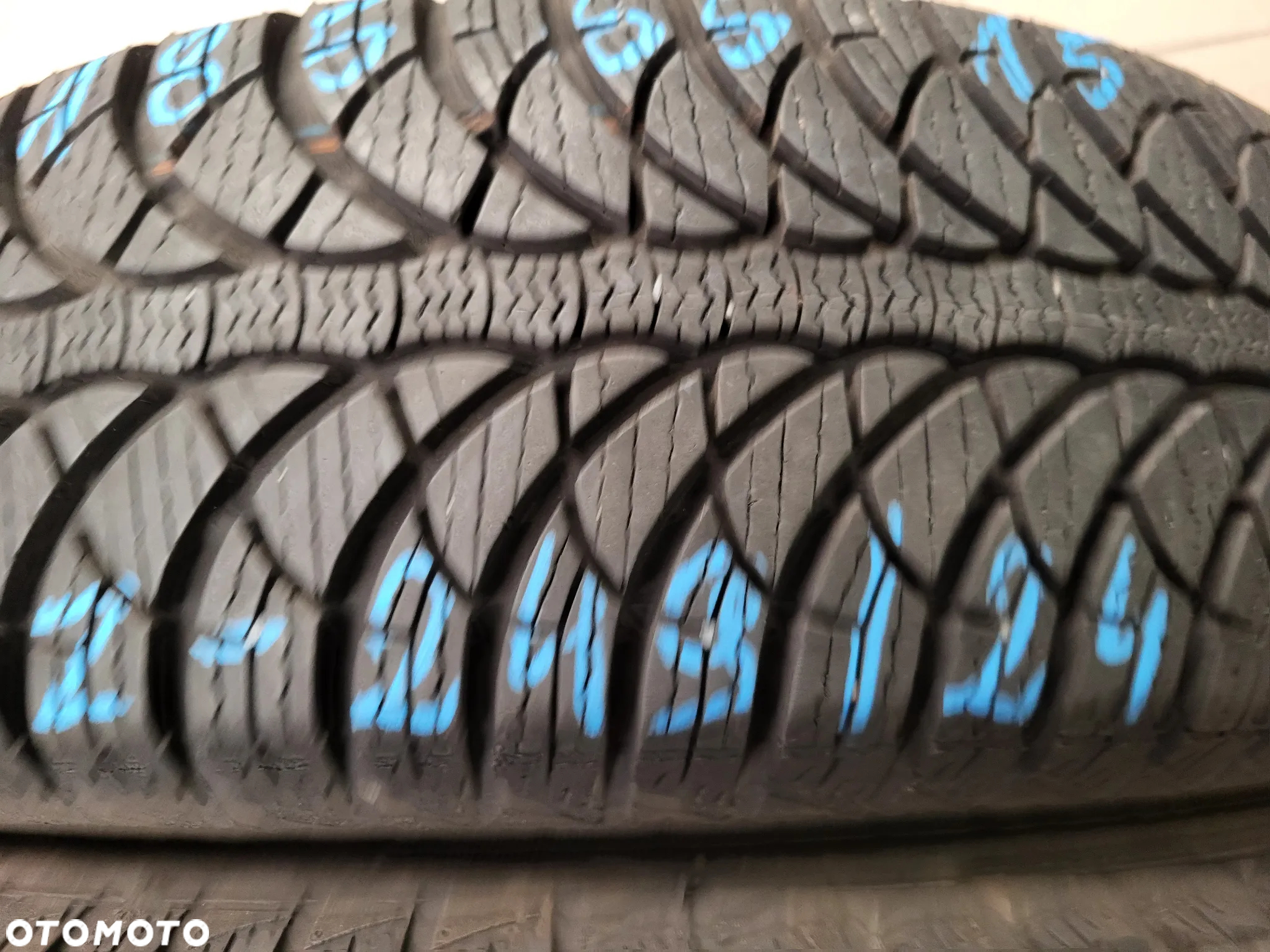 185/65r15 88T (Z249/24)02 2szt 7/8mm Kristall Montero 3 FULDA ZIMOWE - 4