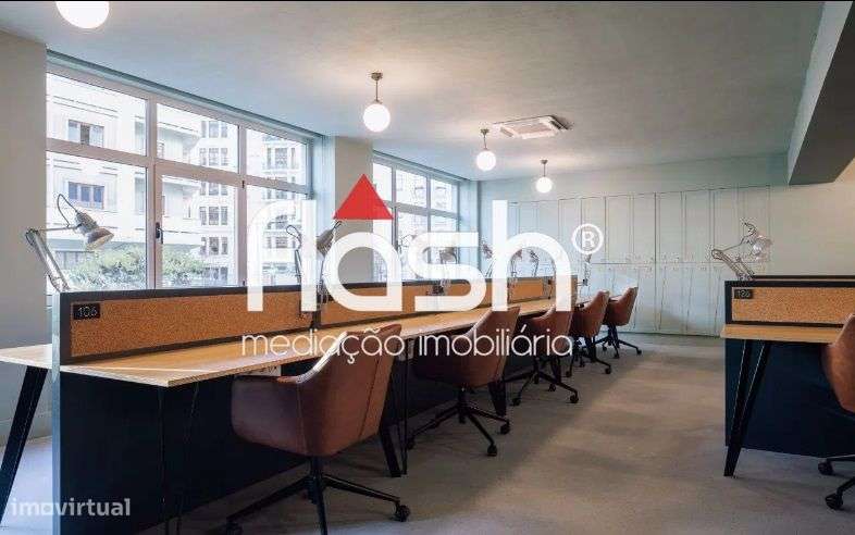 Espaço de Escritório para 5 pessoas na Mouzinho da Silveira - lisboa - Grande imagem: 1/17