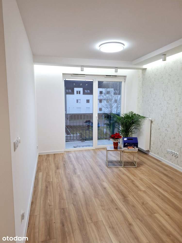 NOWE dostępne, 2 pokoje + aneks, balkon, parking, bez pośredn. zielono-0