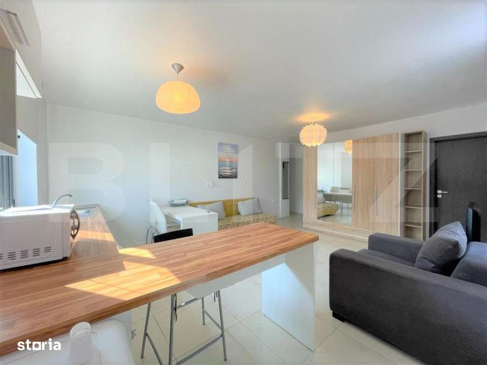 Apartament 2 camere, 50 mp, A.C.,  parcare, terasa, zona strazii Obser - Imagine principală: 3/10