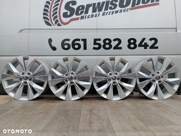 FELGI ALUMINIOWE 5x112 R18 8J ET44 SKODA ENYAQ KAROQ KODIAQ OCTAVIA SUPERB YETI - 2