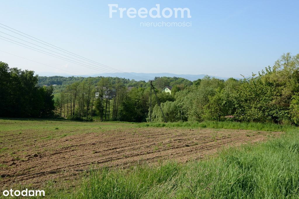 Widokowa i przestronna działka w Radoczy