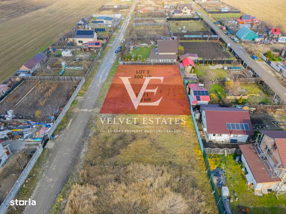 DE VANZARE 2 parcele teren intravilan situat in Harman, Jud. Brasov-1