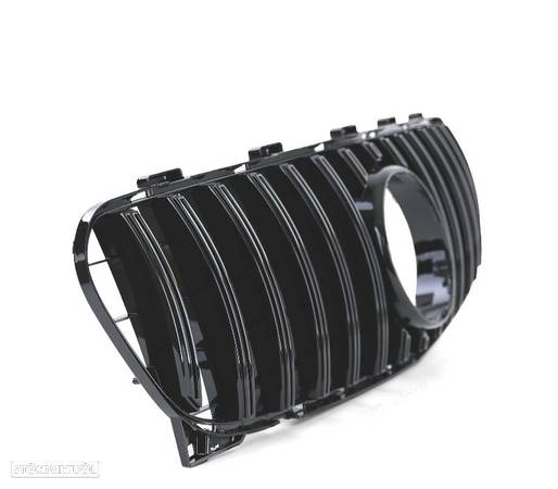 GRELHA FRONTAL MB GLA X156 17-20 AMG LOOK PRETO BRILHANTE - 2