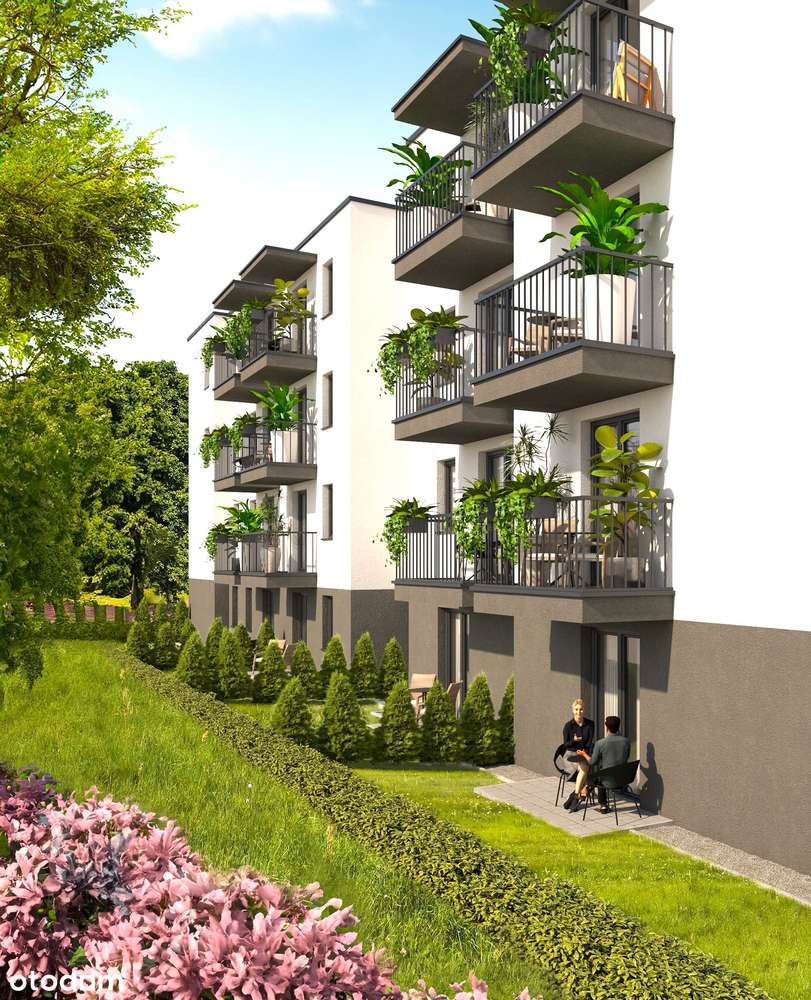 2-pokojowy apartament z OGRÓDKIEM - Pełny obrazek: 3/11