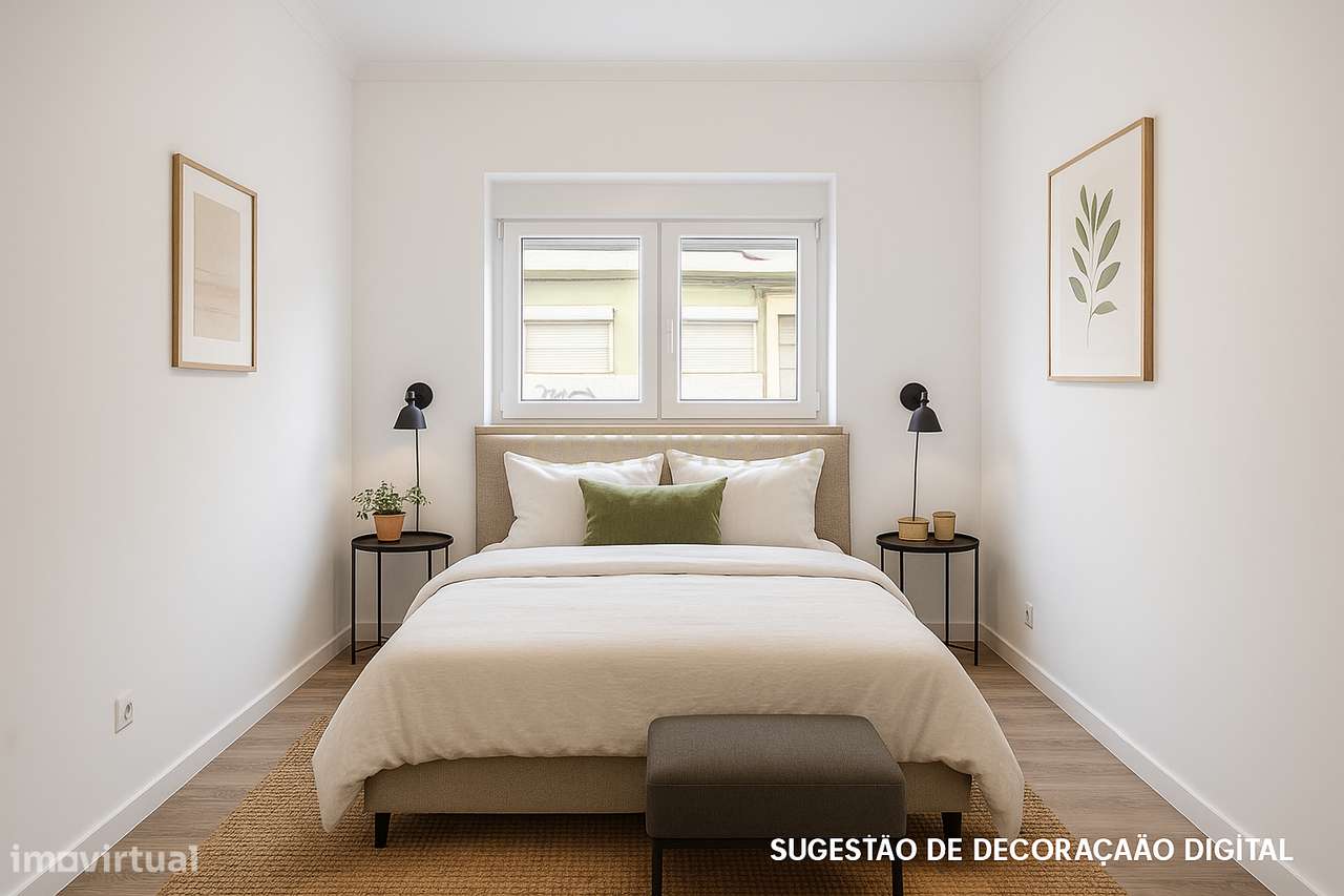 Apartamento T3 renovado com terraço em Cacilhas (Almada) - Grande imagem: 4/58