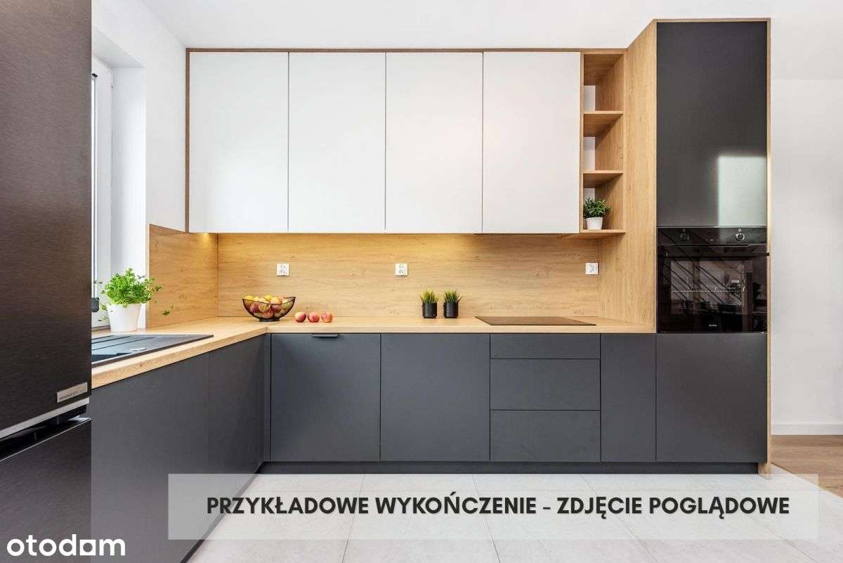 Nowoczesna szeregówka, ogródek, miejsce postojowe - Widok 4