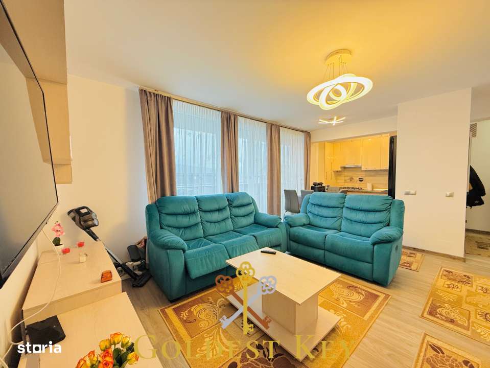 Apartament la cheie cu 2 camere si terasa generoasa in Baciu-0