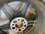 jante roti bmw M5 E60 M6 e63 e64 originale M power nu M pachet R19 2 lățimi fără defecte tehnice sau Reparatii 8/5 fata 9/5 J spatele Style 167 5x120 - 19