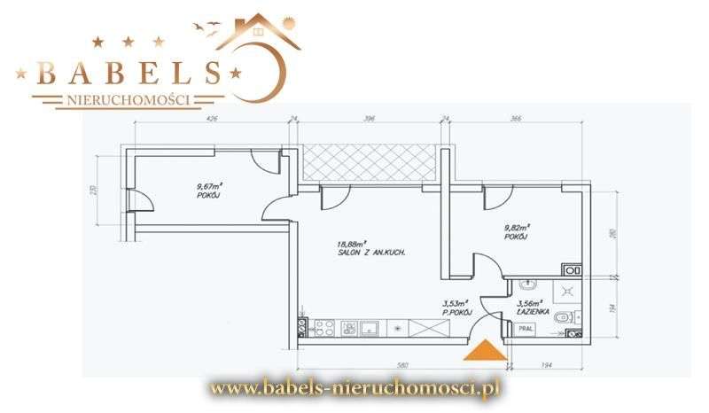 Blisko morza i plaży. Winda. Balkon. Niski czynsz! - Pełny obrazek: 4/8