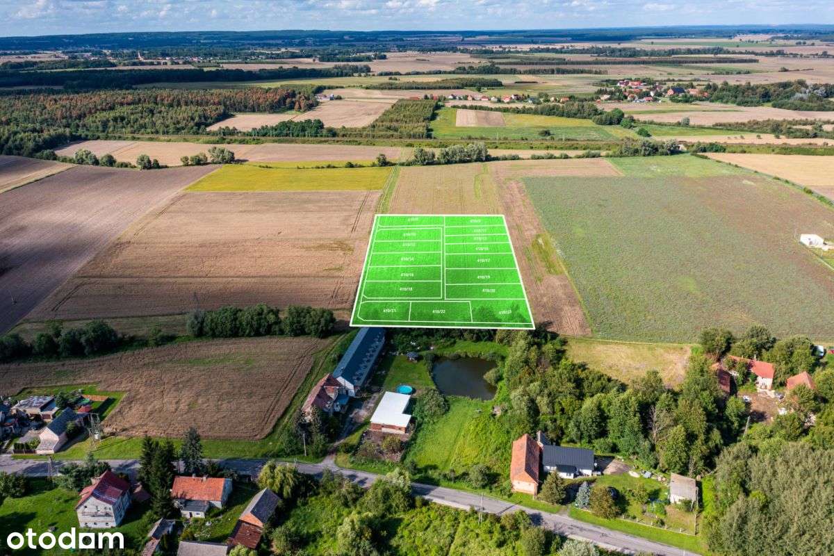 Działki budowlane pod Lubinem - Pełny obrazek: 4/4