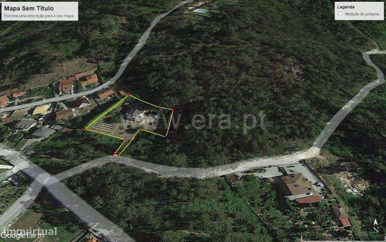 Terreno com 2.448 m2 em Silvares S. Martinho - Grande imagem: 4/12