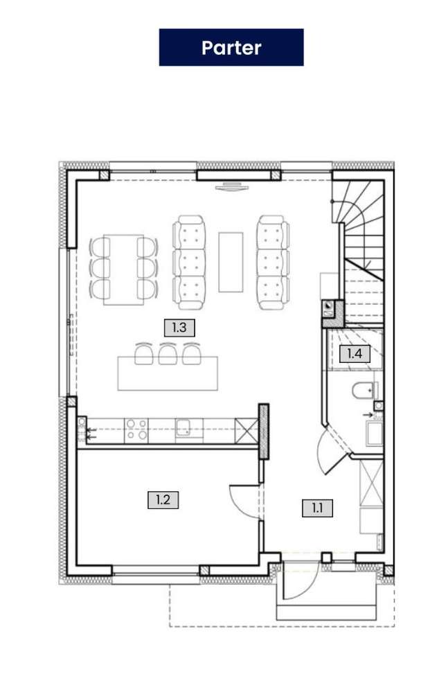 Miasteczko Powsin | Etap III | Dom A3 | SPRZEDANY - Pełny obrazek: 4/11