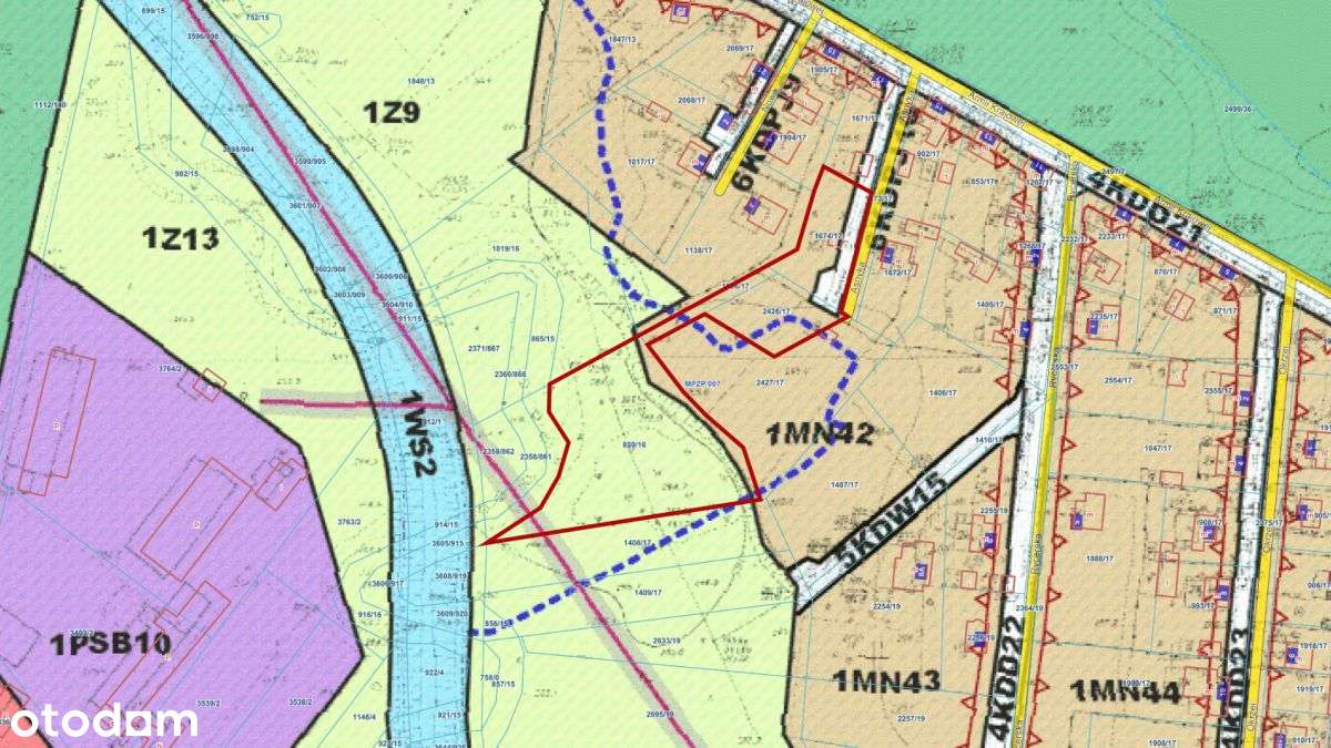 Działka budowla z linią brzegową Kalety 4778m2 - Pełny obrazek: 4/20