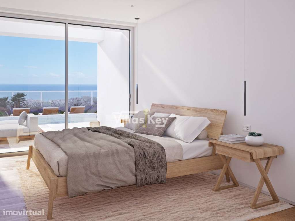 Moradia com acabamentos de qualidade, vista mar e piscina Praia da ... - Grande imagem: 5/11