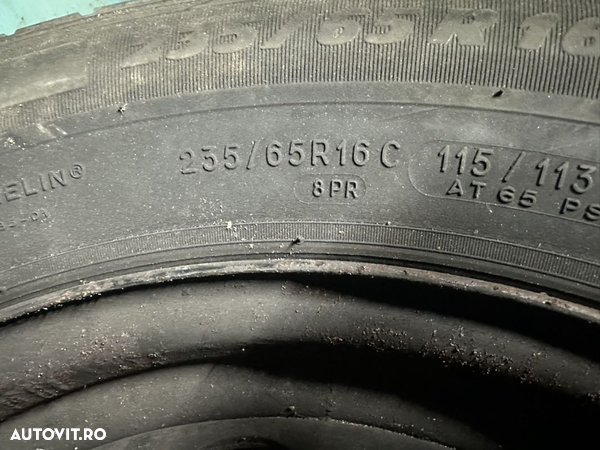 Set jante tabla cu cauciucuri vara MERCEDES SPRINTER an 2006-2018 , 235/65R16C - 2