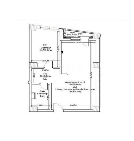 Apartament 2 camere in Dambul Rotund-0