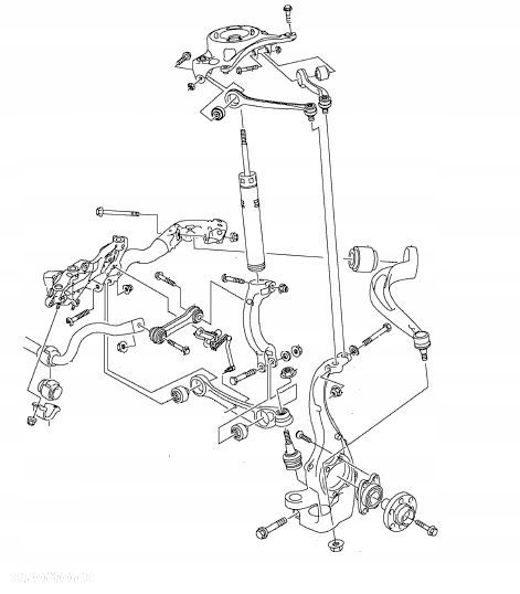 ZWROTNICA ZAWIESZENIE AUDI Q7 4M0407560 - 1